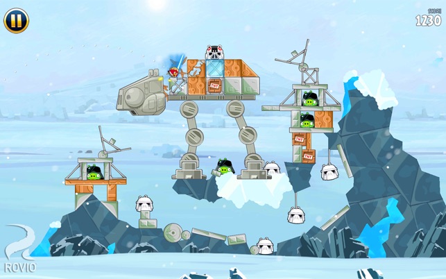 Angry Birds Star Wars Screenshot