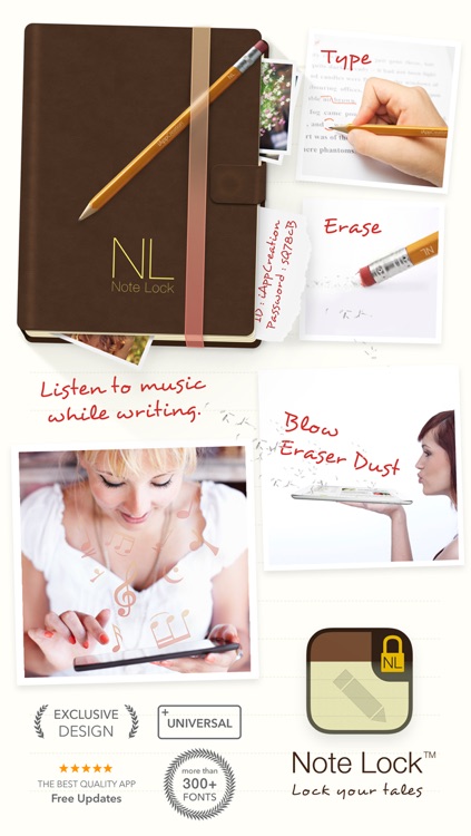 Note Lock ~ Lock your Tales Note Manager for Keep and Protect your Private Notes Business Idea and Confidential Information Safely and Secure in One App