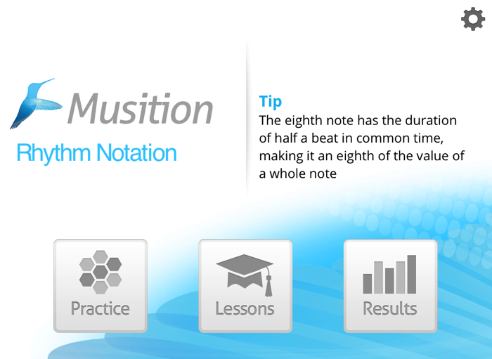 Musition Rhythm Notation