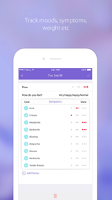 Period Tracker - Menstrual & Ovulation Calendar screenshot