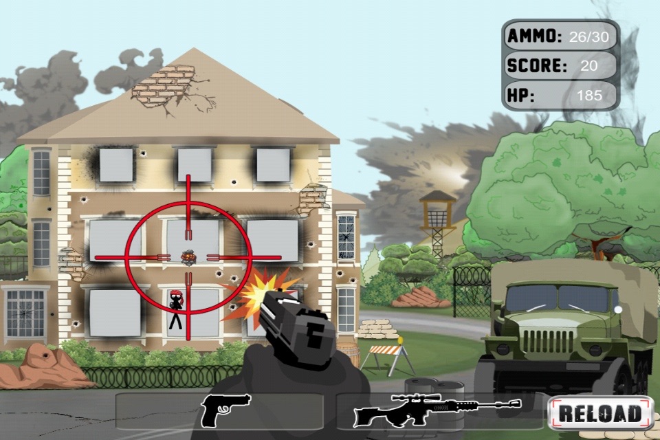 Army Stickman Shooter - Elite Sniper Assassin Edition screenshot 3