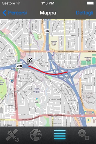 Triptracker - record GPS tracks screenshot 2
