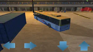 Airport Bus Parking - Realistic Driving Simulator Free screenshot #4 for iPhone