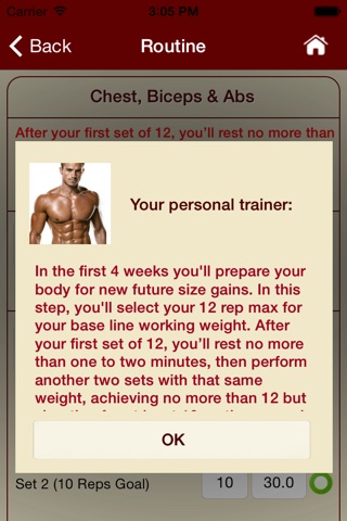 Ultimate Bodybuilding Plan screenshot 2