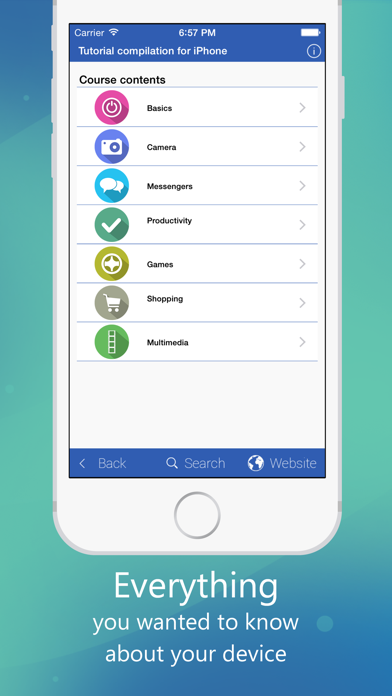 Screenshot #2 pour Tutorial Compilation pour iPhone - Conseils utiles pour les débutants