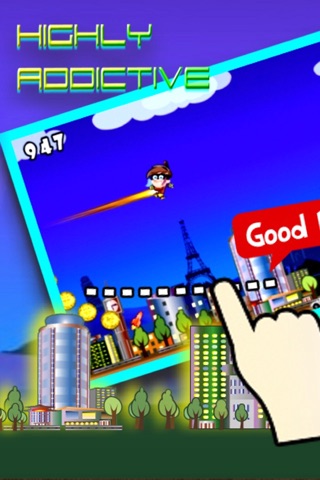 Adventures of Rubberman Free - A Real Crazy Bouncing and Flying Game screenshot 2