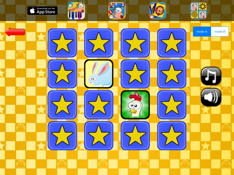 Baby Memory Genius - Funny farm animals iPad screenshot