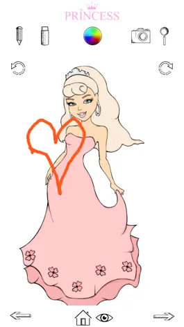 Game screenshot How To Draw: Princess apk
