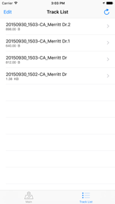 GPS Record Free screenshot