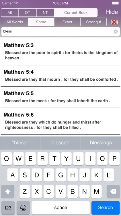 Touch Bible (KJV + Strong's Concordance) screenshot-3