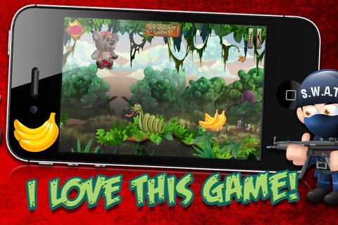 Animal Zombies and Friends of Banana Town Hill - FREE Game! screenshot 2