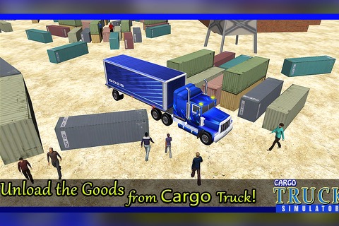 3D貨物トラックシミュレータ - トラック運転手運送＆ドライバ駐車シミュレーションゲームのおすすめ画像2