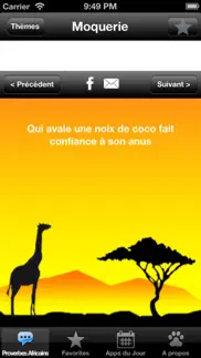 proverbes africains iphone screenshot 3