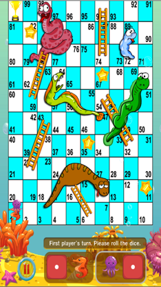 Snake and Ladder Heroes  Aquarium Free Game screenshot 3