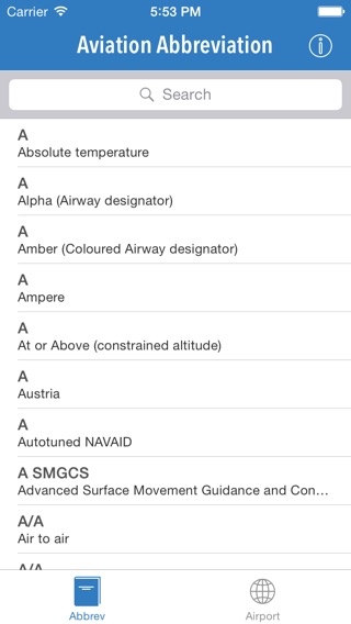AviationABB - Aviation Abbreviation and Airport Codeのおすすめ画像1