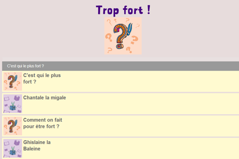 La radio des enfants : Trop Fort ! screenshot 2