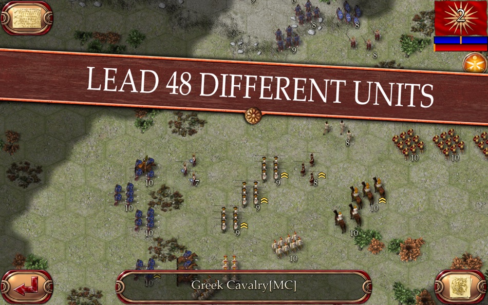 #4. Ancient Battle: Alexander (macOS) Bởi: Hunted Cow Studios Ltd.