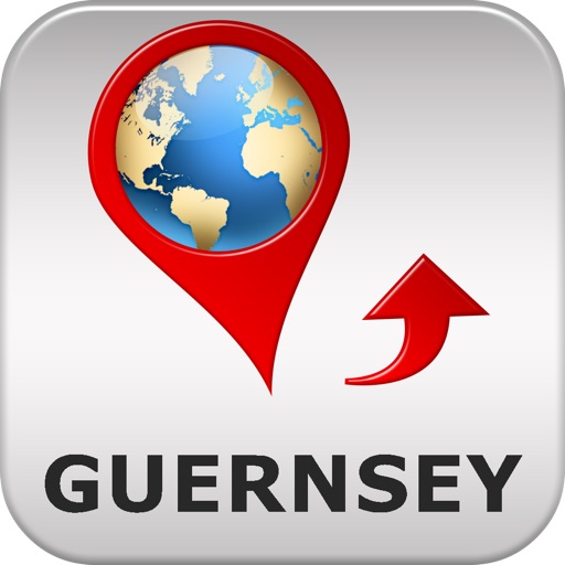 Guernsey Travel Map - Offline OSM Soft icon