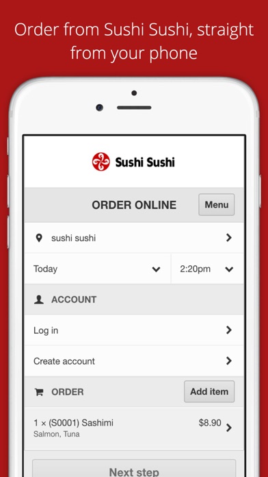App screenshot