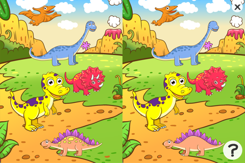 Dinosaurs game for children age 2-5: Train your skills for kindergarten, preschool or nursery school with dinos screenshot 2