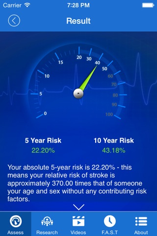 Stroke Riskometer screenshot 4