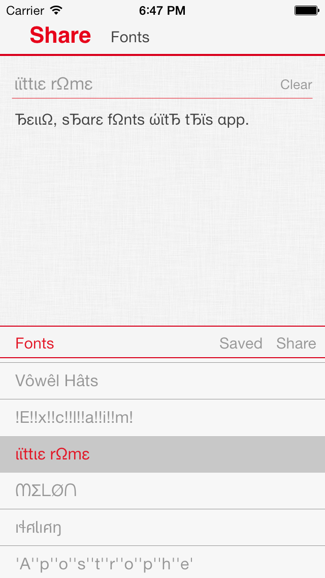 How to cancel & delete Share Fonts from iphone & ipad 2