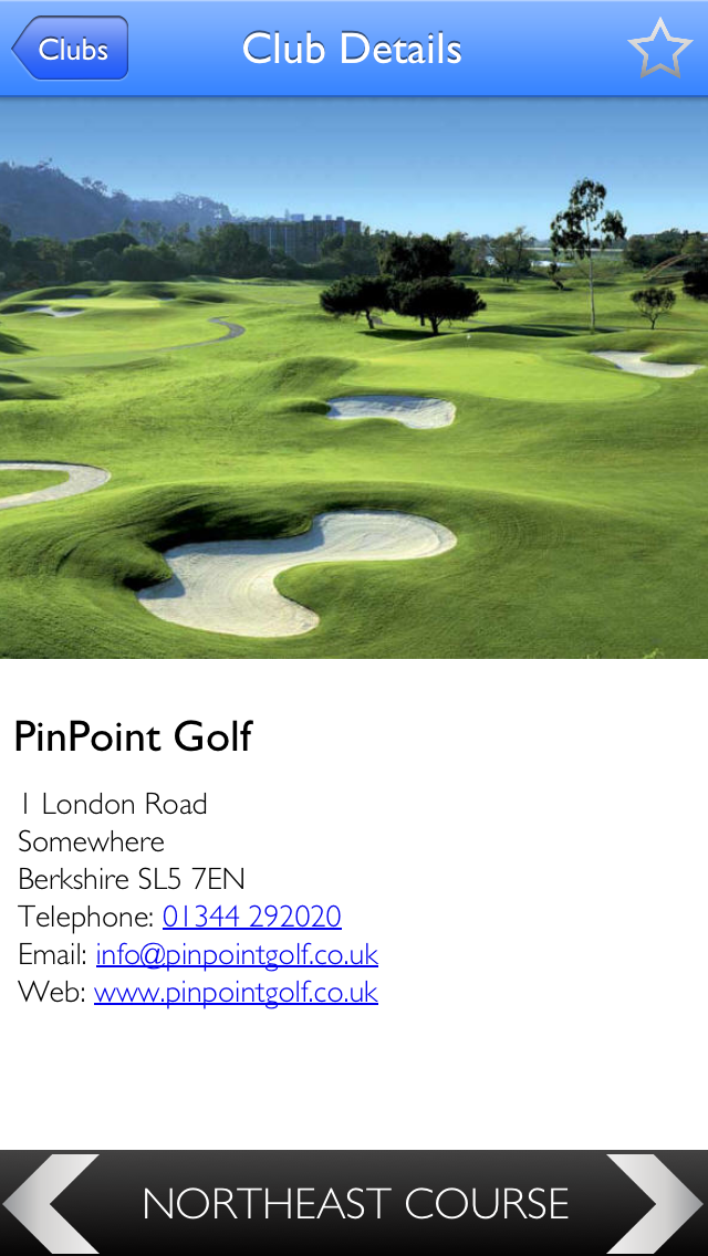 MyPinPoint Golfer Screenshot