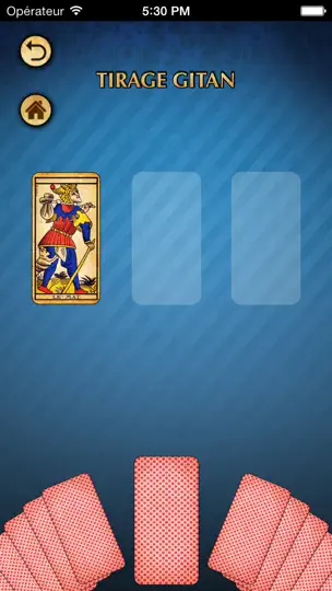 Capture d'écran de Le Tarot De Marseille sur iPhone 4