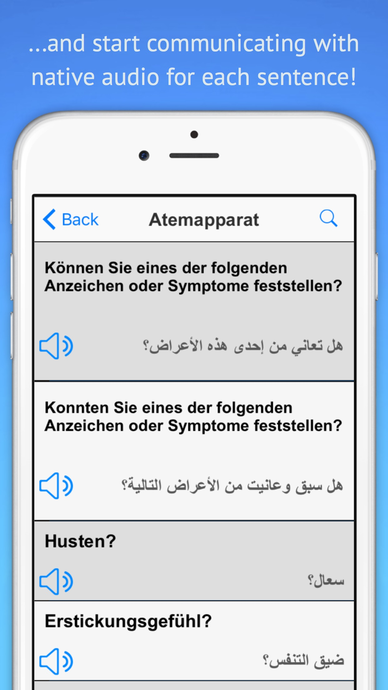 Universal Doctor Speaker: Medical Translator with Audios screenshot 4
