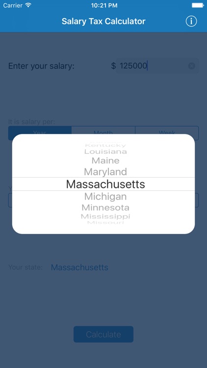 Salary Tax Calculator