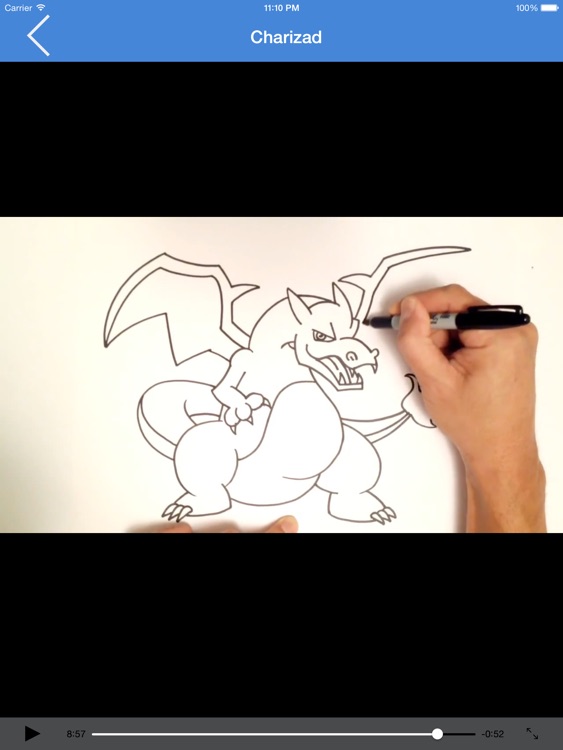 How to Draw Cartoons Step by Step Video for iPad