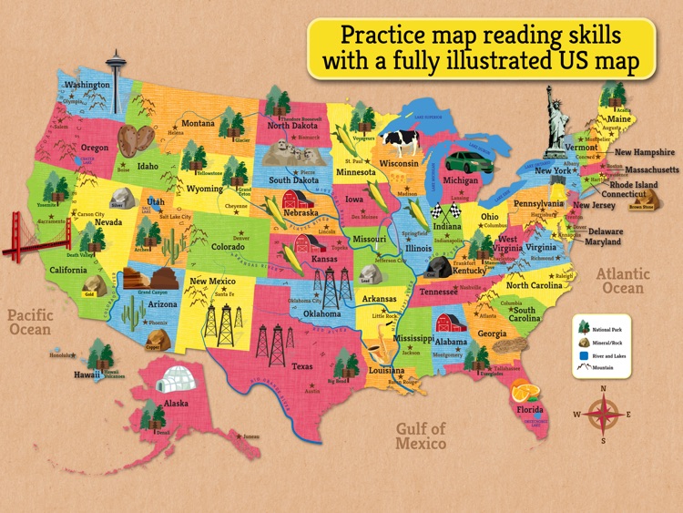State Bingo and Road Trip US