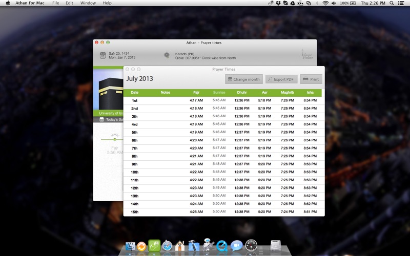athan - prayer timings iphone screenshot 4