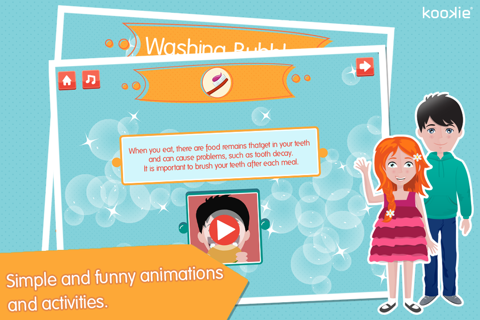 kookie - Washing Bubbles screenshot 2