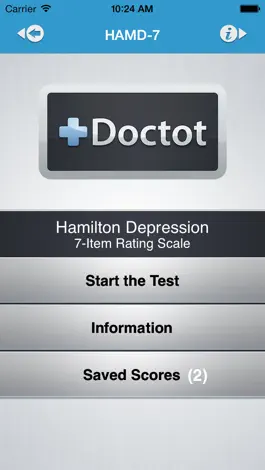 Game screenshot Hamilton Depression Rating Scale (HAMD-7) mod apk