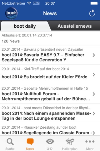 boot Düsseldorf App screenshot 2