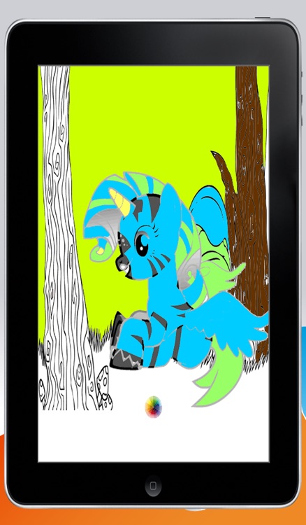 Coloring Book Pony screenshot-3