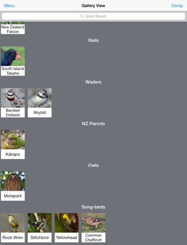 Screenshot #6 pour Birds of New Zealand LITE