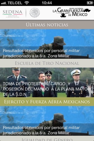 Revista Oficial La Gran Fuerza de México para iPhone screenshot 2