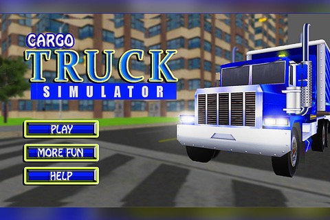3D貨物トラックシミュレータ - トラック運転手運送＆ドライバ駐車シミュレーションゲームのおすすめ画像1