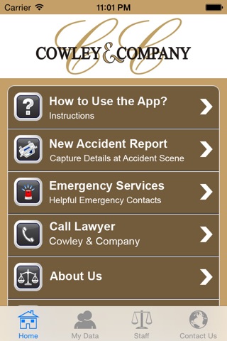 Accident App by Cowley & Company screenshot 2
