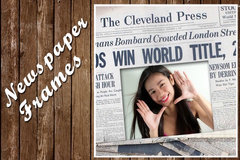 Newspaper Photo Frames screenshot 3