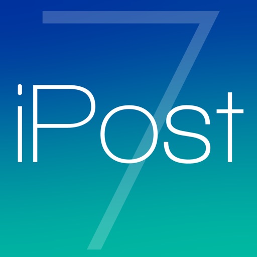 iPost 7 - Fastest Way To Post Social Media Updates