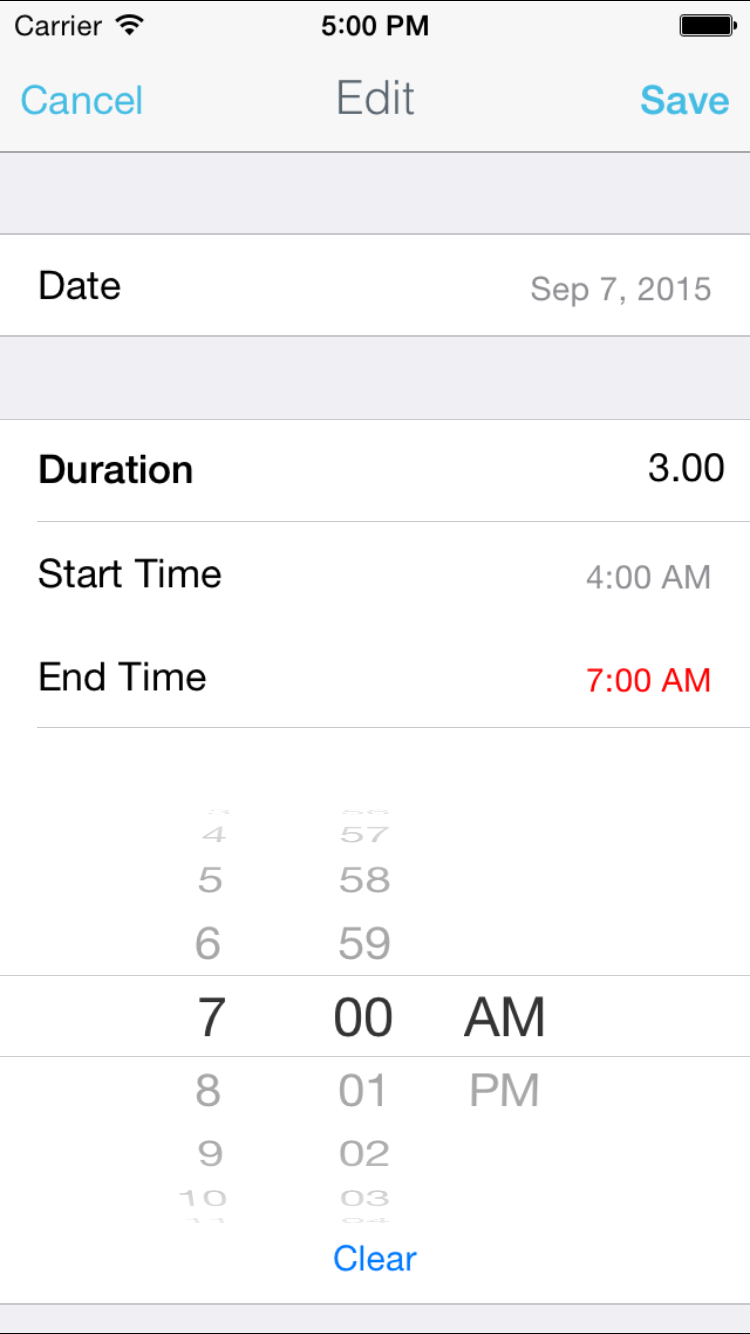 SmartTimesheet screenshot 4
