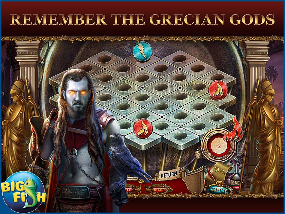 #3. Revived Legends: Titan's Revenge HD - An Epic Hidden Object Adventure (iOS) By: Big Fish Games, Inc