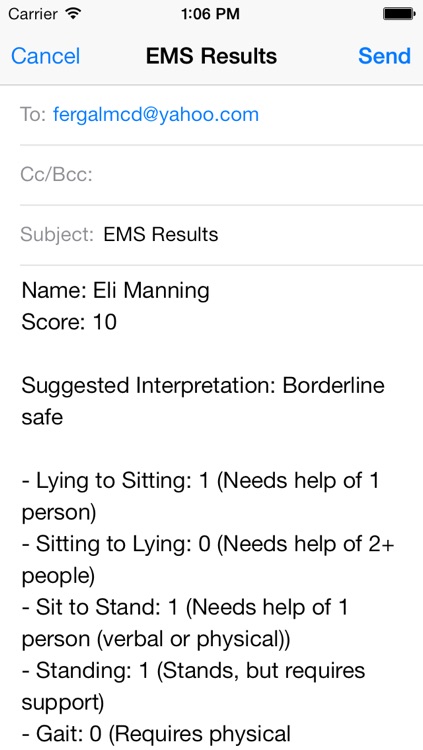 Elderly Mobility Scale screenshot-3