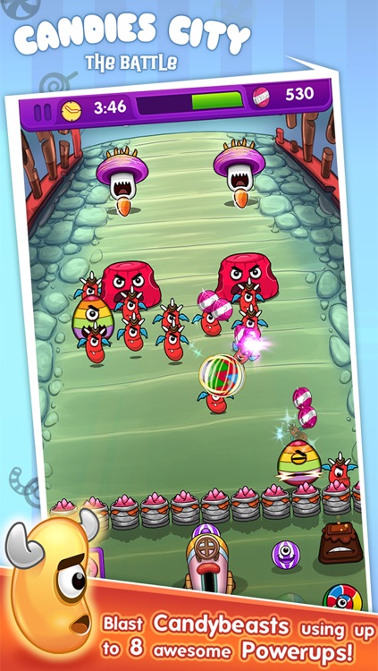 Candies City: The Battle. Join the Candy Supers troop !