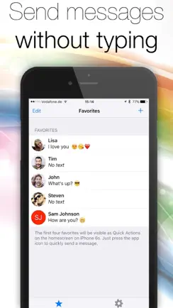 Quick Actions for Threema - A shortcut to Threema right from your Homescreen! iPhone image 4
