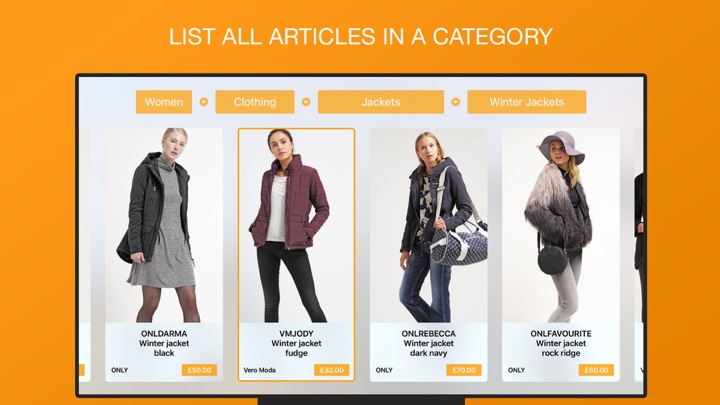 Screenshot #2 pour Clothes Catalogue