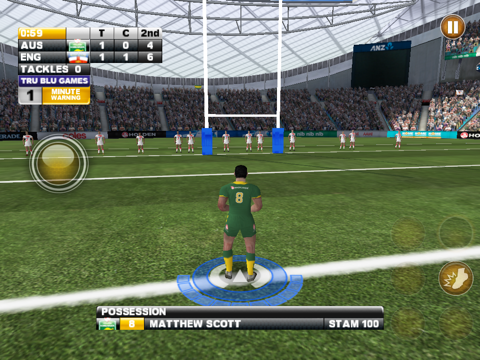 Rugby League Live 2: Quick Match для iPad